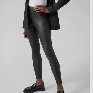 Athleta Delancey Gleam Moto Tight